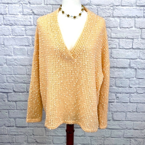 Fantastic Fawn Raised Textured Dots Sweater - Picture 6 of 6